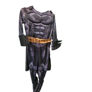 Justice League Batman Costume With Muscles & Belt For Kids 2-3T